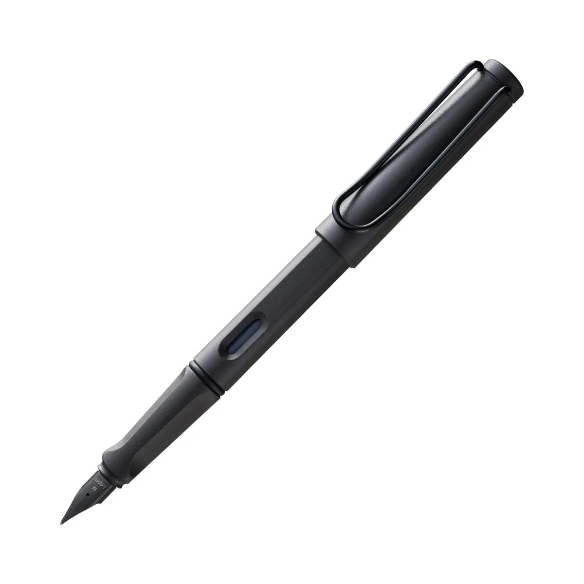 Pluma estilográfica LAMY Safari L17M negra mate con plumín de tamaño M