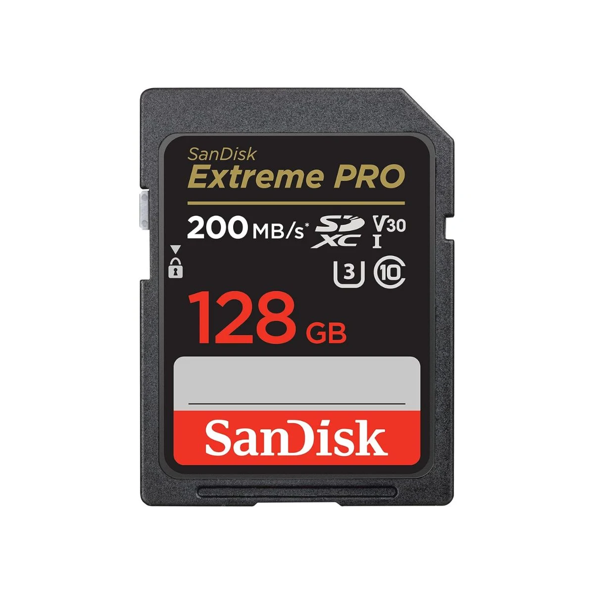 Tarjeta de memoria SanDisk Extreme PRO SDXC de 128 GB con clasificación V30 y U3
