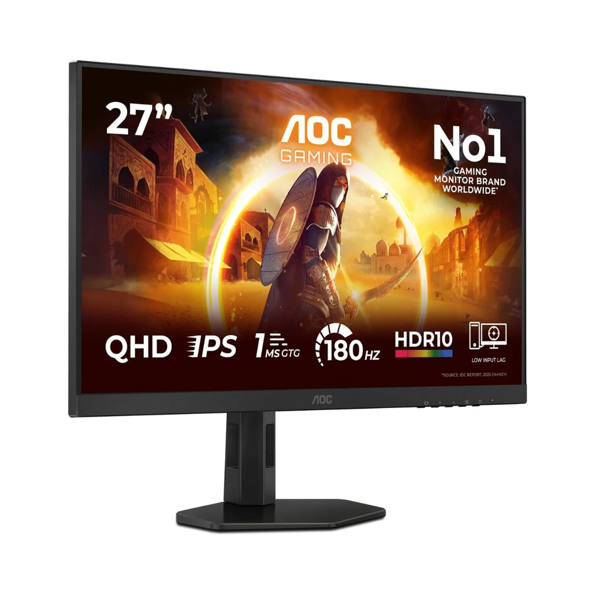 Monitor gaming AOC Q27G4XF de 27 pulgadas QHD Fast IPS y 180 Hz