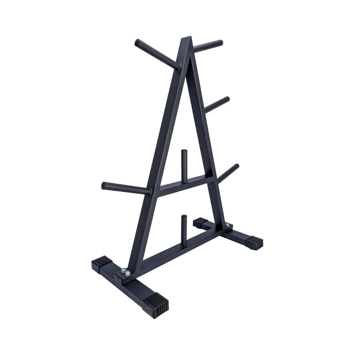 Árbol Ultrasport de acero con siete barras para discos de pesas