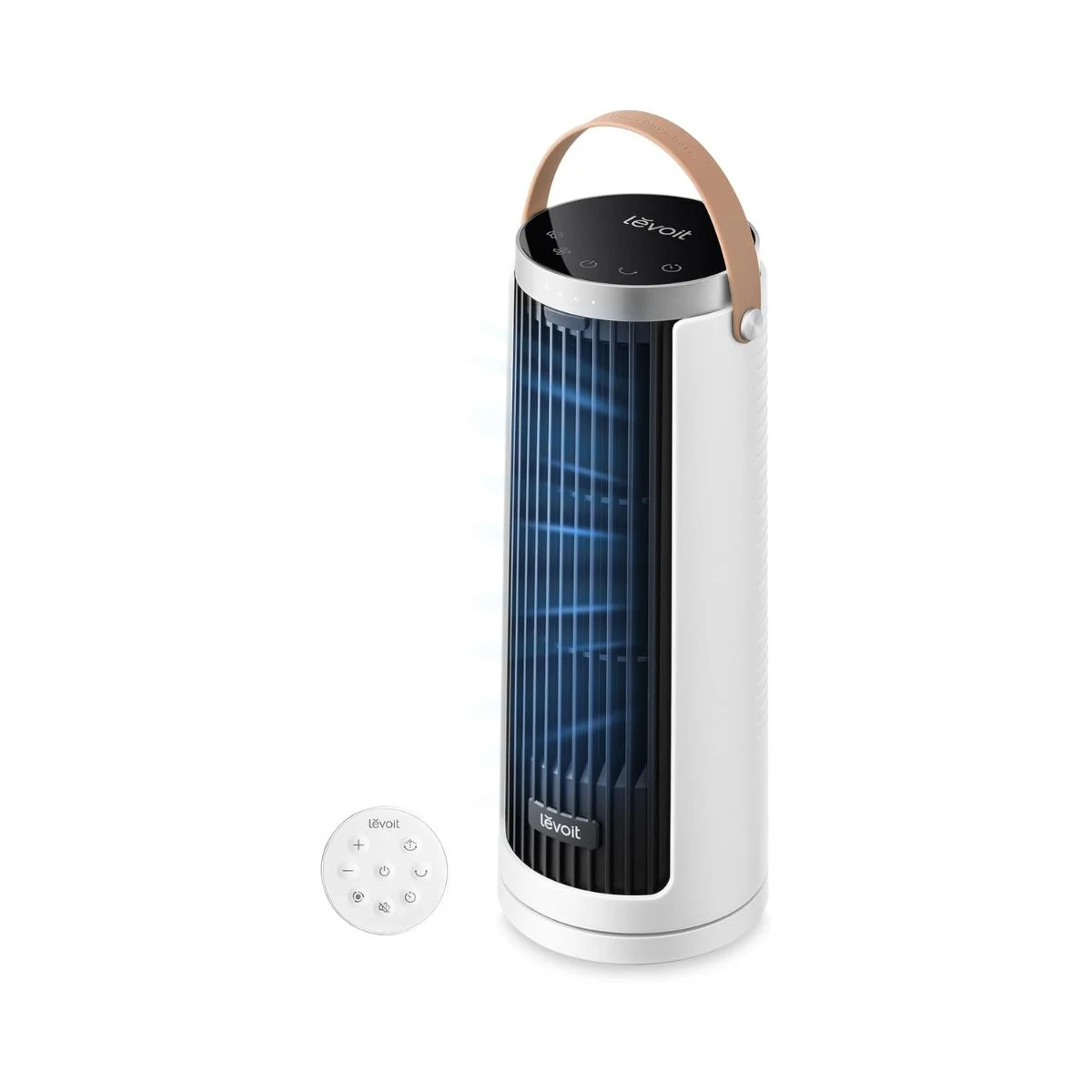 Ventilador de torre compacto Levoit Windi Mini LTF-F132 blanco con mando a distancia